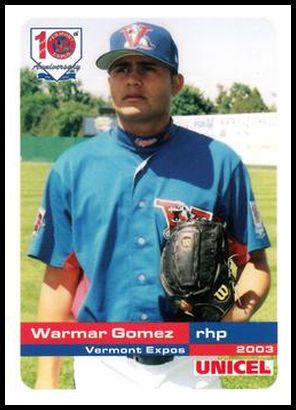 10 Warmar Gomez